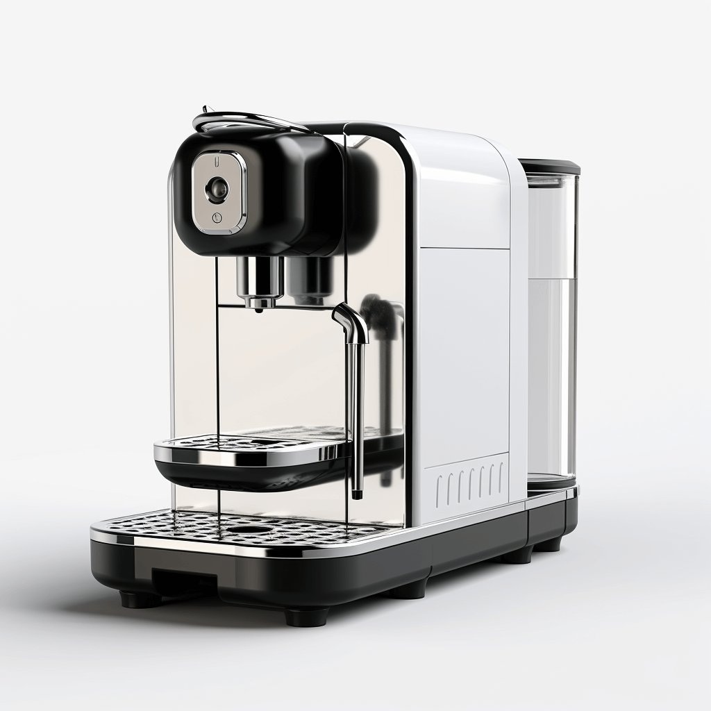 black-and-white-coffee-machine